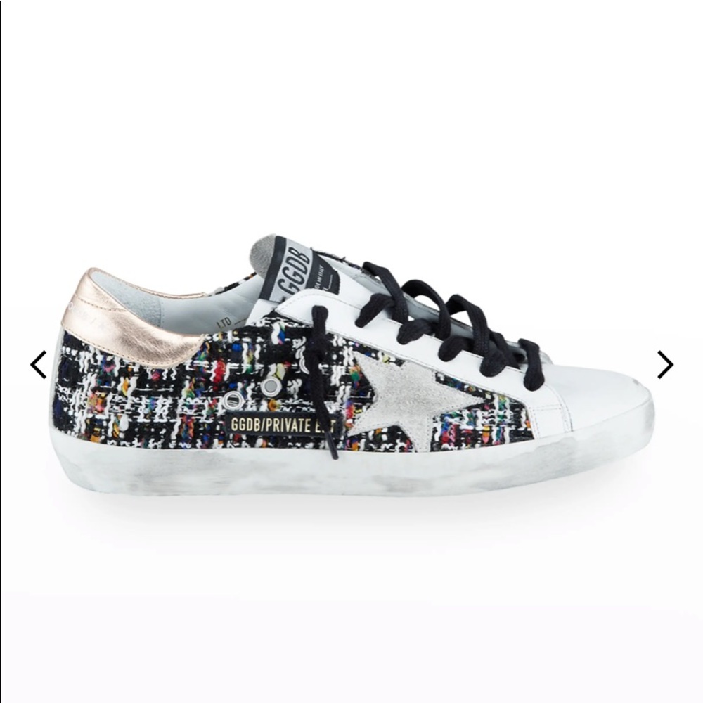 Superstar Multi Boucle Low-Top Sneakers - Neiman Marcus Exclusive NWT